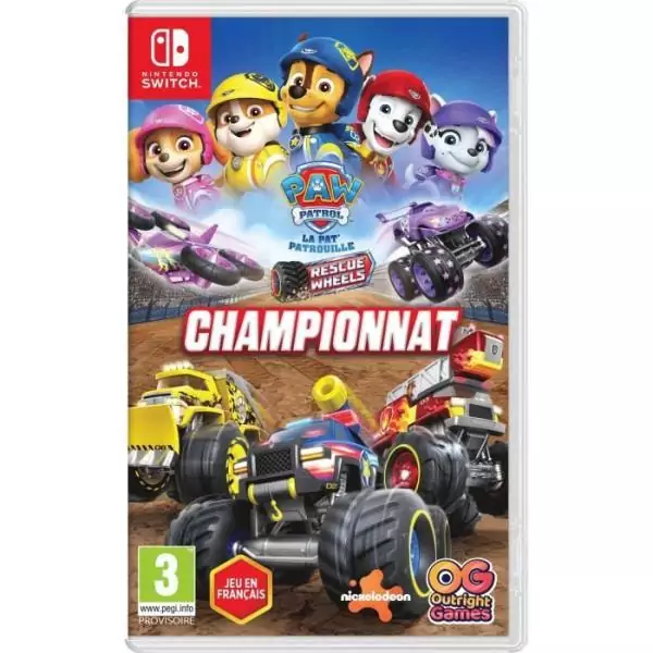 PAW Patrol™ : Rescue Wheels™ - Championnat - Jeu Nintendo Switch