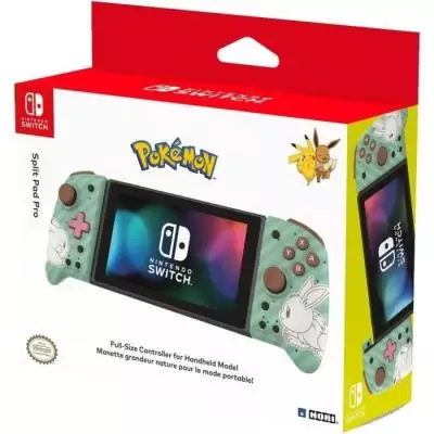 Manette de jeu - Nintendo Switch - Pokémon - Filaire - Vert/Blanc - Split Pad Pro - Boutons arriere - Turbo - Hori Manette de jeu - Nintendo Switch - Pokémon - Filaire - Vert/Blanc - Split Pad Pro - Boutons arriere - Turbo - Hori