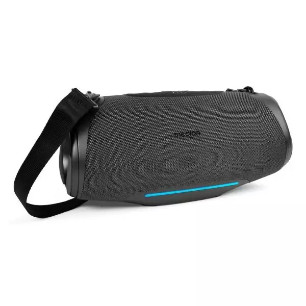 Enceinte Bluetooth - MEDION - L - 50W - Autonomie 47h - Protection IPX7 - Effets lumineux RGB