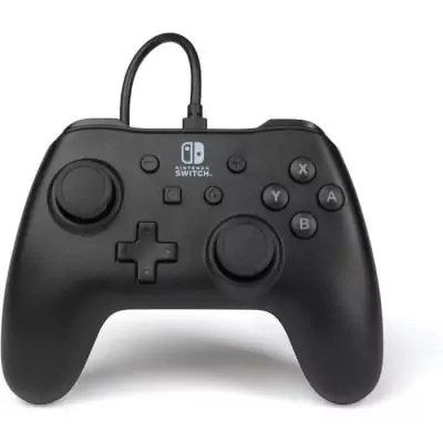 Manette de jeu - Nintendo Switch - Filaire - Noir - Power A