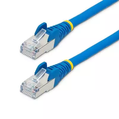 StarTech.com Câble Ethernet CAT6a 1,5m - Low Smoke Zero Halogen (LSZH) - 10 Gigabit 500MHz 100W PoE RJ45 S FTP Cordon de