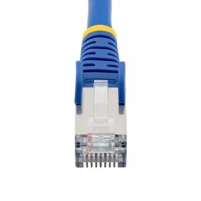 StarTech.com Câble Ethernet CAT6a 1,5m - Low Smoke Zero Halogen (LSZH) - 10 Gigabit 500MHz 100W PoE RJ45 S FTP Cordon de