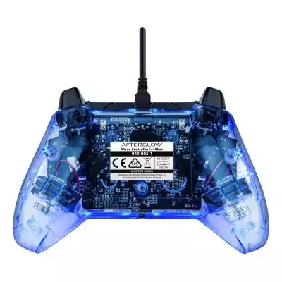 PDP Afterglow Noir, Bleu, Transparent USB Manette de jeu Analogique Numérique Xbox One, Xbox Series S, Xbox Series X
