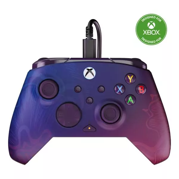Manette de jeu - Xbox - Rematch Advanced - Filaire - Purple Fade - Compatible PC - Turtle Beach