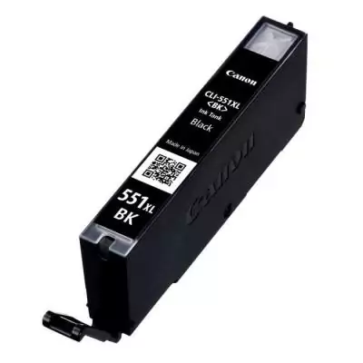 Cartouche d'encre Canon CLI-551XL Noir - Qualité XL pour impressions durables