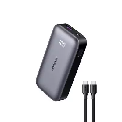 Ugreen 10000mAh Mini Powerbank Quick Charging 30W Gris