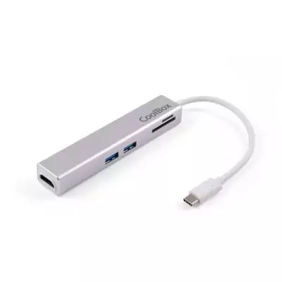 CoolBox miniDock USB-C Lite Avec fil USB 3.2 Gen 1 (3.1 Gen 1) Type-C Blanc