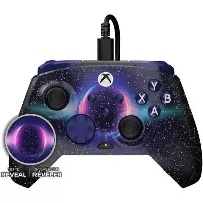 Manette de jeu Xbox Rematch Advanced - Filaire Dark Cosmos - Compatible PC Manette de jeu Xbox Rematch Advanced - Filaire Dark Cosmos - Compatible PC