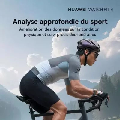 Montre connectée Huawei Watch FIT 4 - Noir: Élégance et performance