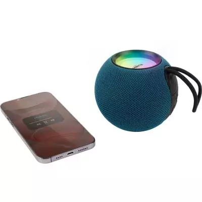 Enceinte Bluetooth Lumineuse Bigben Party Bleu - Ambiance festive assurée
