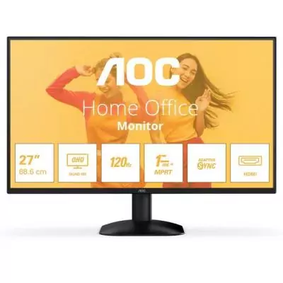 Écran PC AOC 27'' QHD 120Hz Dalle IPS 1ms - Q27B35S3, Performances de jeu ultra-fluides