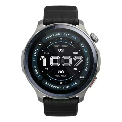 Amazfit Balance 2 3,81 cm (1.5") AMOLED Numérique 480 x 480 pixels Écran tactile Gris Wifi GPS (satellite)