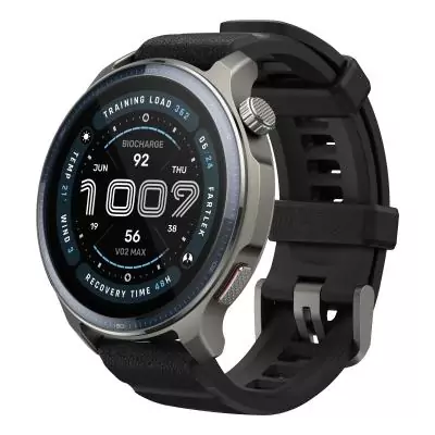 Amazfit Balance 2 3,81 cm (1.5") AMOLED Numérique 480 x 480 pixels Écran tactile Gris Wifi GPS (satellite)
