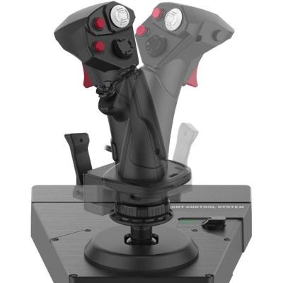 Systeme de vol et support Hotas pour PC - Hori - Double manette fontion de gouvernail - 200 fonctions configurables - Noir Systeme de vol et support Hotas pour PC - Hori - Double manette fontion de gouvernail - 200 fonctions configurables - Noir