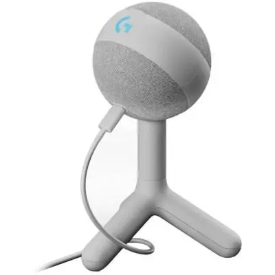 Microphone - Filaire - Logitech G - Yeti Orb - Compatible PC et MAC - Blanc