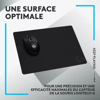 Tapis de souris gaming Logitech G440 - Noir: optimisez votre précision