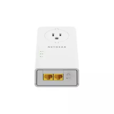 Adaptateurs CPL 2000 Mbit/s - Pack de 2 avec 2 ports RJ45 - Prise intégrée PLP2000-100FRS