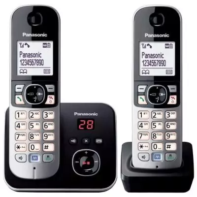 Duo Panasonic KXTG6822: Téléphone sans fil avec réduction de bruit