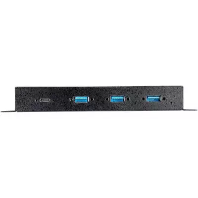StarTech.com Hub USB C 4 ports 10Gbps - Hub USB Type-C industriel en métal avec 3xUSB-A & 1xUSB-C - Protection ESD & Surtension