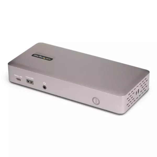 Hub USB Startech 150UE-USB4DOCKTRIPLE Gris