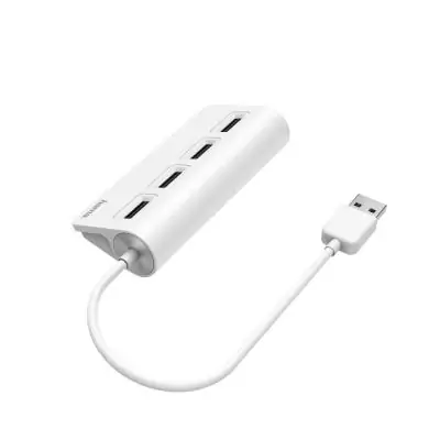Hama 00200120 hub & concentrateur USB 2.0 480 Mbit s Blanc