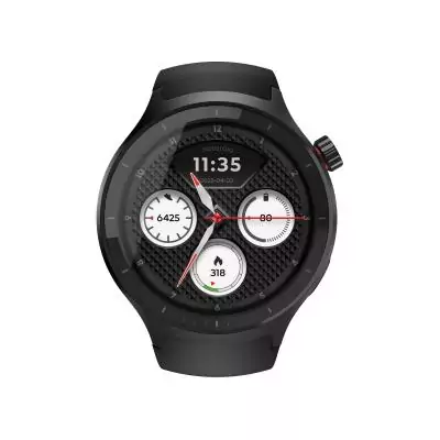 Motorola Moto Watch 3,63 cm (1.43") OLED 47 mm Numérique Écran tactile Noir GPS (satellite)