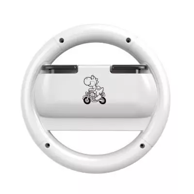 Volant de course - Nintendo Switch 2 - Hori - Mario Kart World Joy-Con - Motif Yoshi - Vert