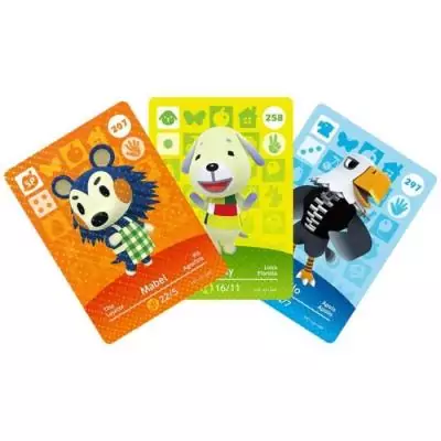 Cartes Amiibo Animal Crossing Série 3 - Collectionnez 3 cartes dont une spéciale