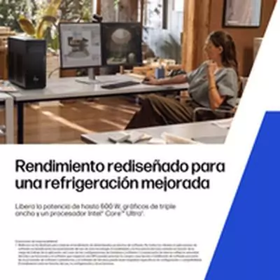 PC de bureau HP D4CT9ETABE 48 GB Intel Core Ultra 5 245K Nvidia quadro RTX A4000: Performances ultimes pour les professionnels