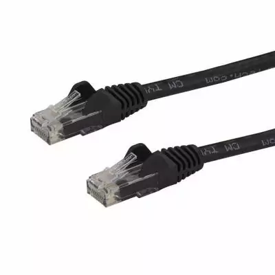 Câble Réseau Rigide UTP 6ème Catégorie Startech N6PATC5MBK Noir 5 m - Connexion Fiable et Rapide