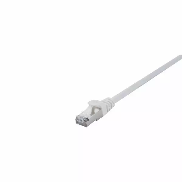 Câble Réseau Rigide UTP 6ème Catégorie V7 V7CAT7FSTP-50C-WHT Blanc 0,5 m