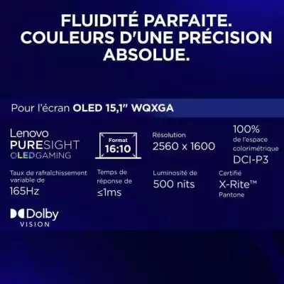 PC Portable Gamer LENOVO Legion 5 15IRX10 | OLED 15,1 WQXGA - Core i7-13650HX - RTX 5060 115W - 32 Go RAM - 512 Go PC Portable Gamer LENOVO Legion 5 15IRX10 | OLED 15,1 WQXGA - Core i7-13650HX - RTX 5060 115W - 32 Go RAM - 512 Go