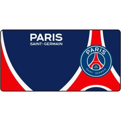 Tapis de souris gaming - KONIX - PSG - XXL 90 x 46 cm - Surface silicone 3D ultra fine - Base antidérapante en caoutchouc - Ble