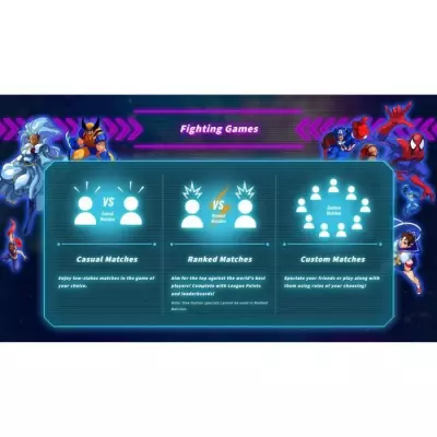 Collection de combats classiques d'arcade Marvel Vs Capcom (Code de Téléchargement)