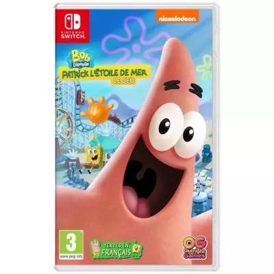 Plongez dans l'aventure avec Patrick L'etoile De Mer - Jeu Nintendo Switch Plongez dans l'aventure avec Patrick L'etoile De Mer - Jeu Nintendo Switch