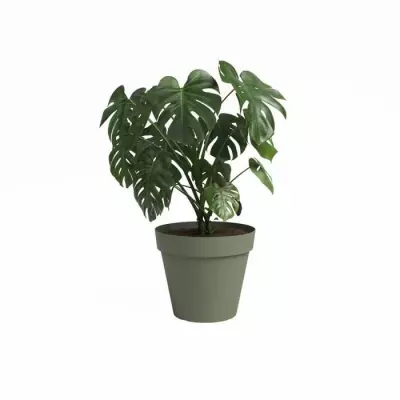 Pot de fleur ARTEVASI CAPRI - Vert cendré, 40 cm Pot de fleur ARTEVASI CAPRI - Vert cendré, 40 cm