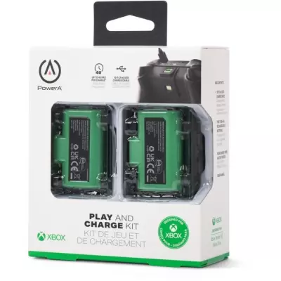 Kit Play & Charge - POWER A - Pour manettes Xbox Series X|S Kit Play & Charge - POWER A - Pour manettes Xbox Series X|S
