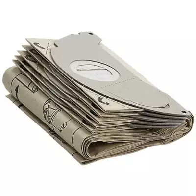 Lot de 5 sacs filtres pour aspirateurs Kärcher A 2120/3001/2501/2601/WD 2500