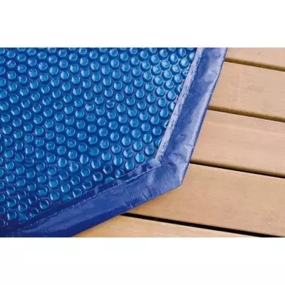 Bâche à bulles pour piscine bois UBBINK OCEA 430 - Bleu Bâche à bulles pour piscine bois UBBINK OCEA 430 - Bleu