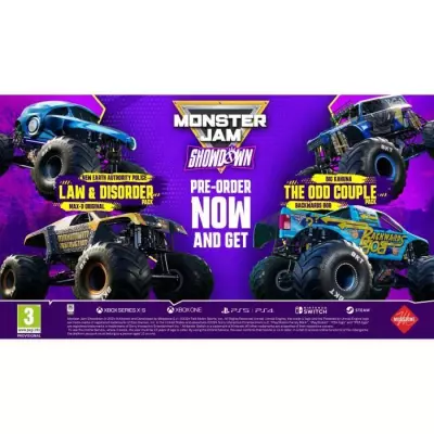 Affrontez vos adversaires dans Monster Jam Showdown - Jeu Xbox Series X et Xbox One - Edition Day One