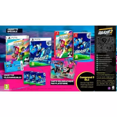 Golazo! 2 Deluxe - Jeu PS5 - Edition Complète Golazo! 2 Deluxe - Jeu PS5 - Edition Complète