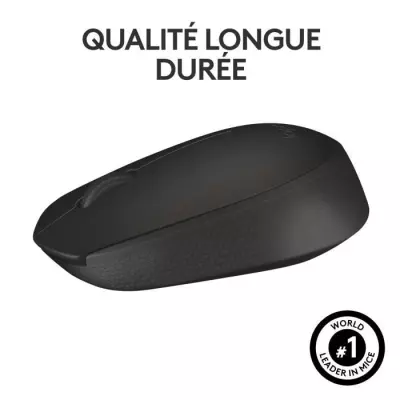 Souris Logitech M171 Sans Fil Ambidextre Noir - Compacte et pratique Souris Logitech M171 Sans Fil Ambidextre Noir - Compacte et pratique