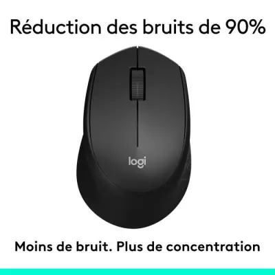 Souris Logitech M330 Silent sans fil - Noire Souris Logitech M330 Silent sans fil - Noire