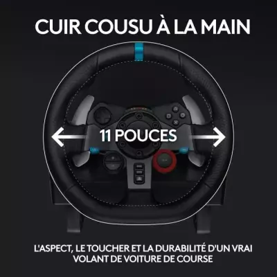 Volant de course et pédales G29 - Logitech G - PS5, PS4, PC
