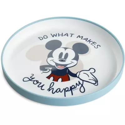 Ensemble repas Mickey 3 pièces pour bébé - Set pratique et ludique