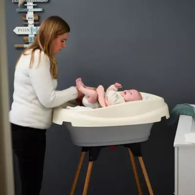 Pack plan à langer et baignoire - Pratique et compact