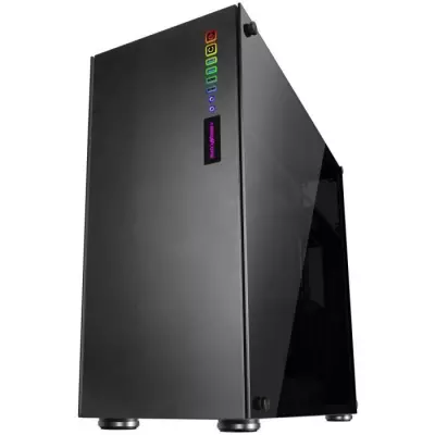 Boîtier PC ABKONCORE R780 Sync - Éclairage RGB - Noir - Verre trempé - E-ATX