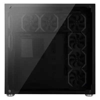 Boîtier PC ABKONCORE R780 Sync - Éclairage RGB - Noir - Verre trempé - E-ATX