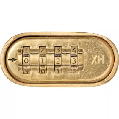 Cadenas à combinaison ABUS 180IB/50 - Sécurité en laiton forgé - Anse inox