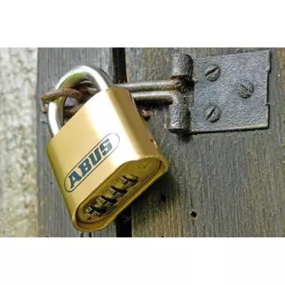 Cadenas à combinaison ABUS 180IB/50 - Sécurité en laiton forgé - Anse inox